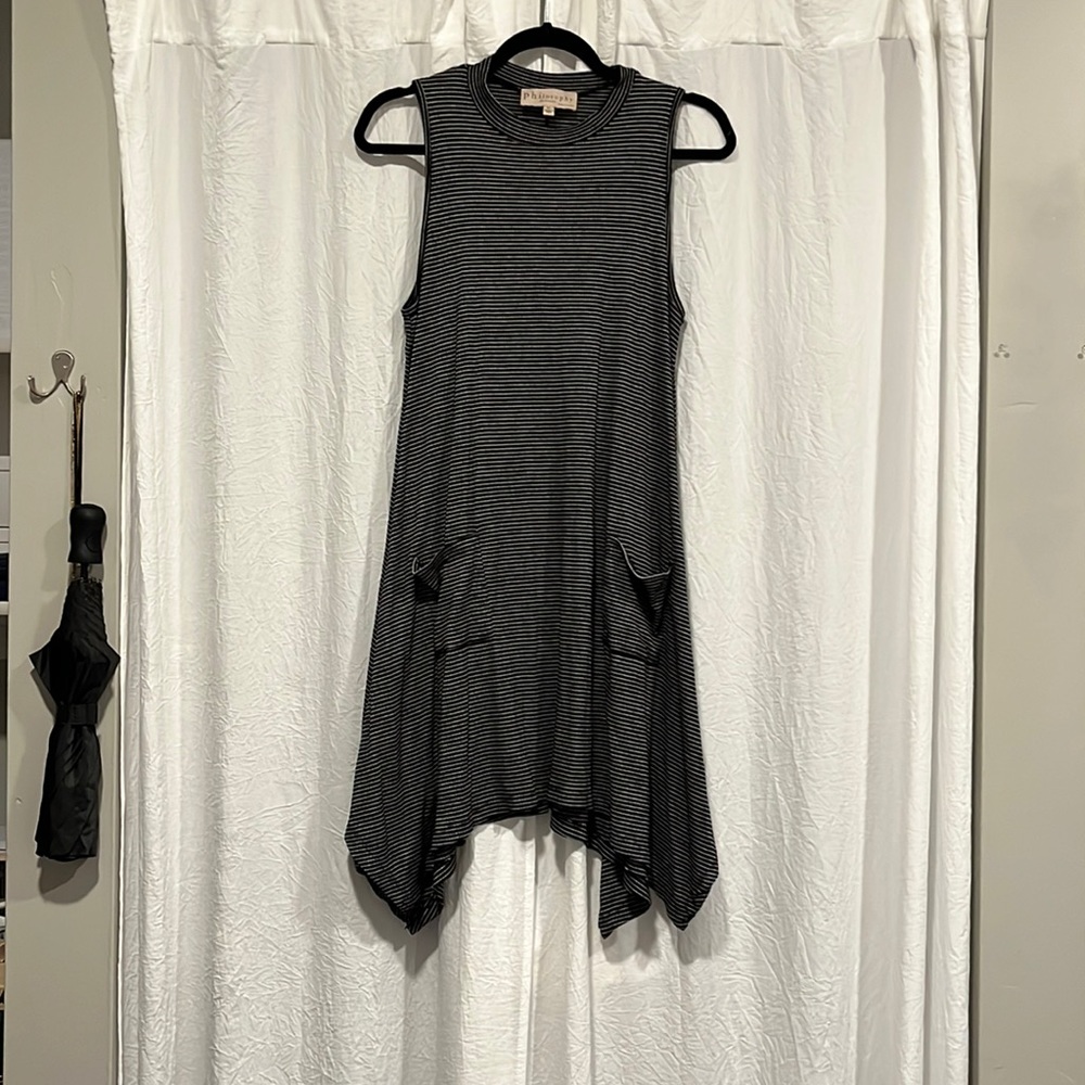 Black and white dress
